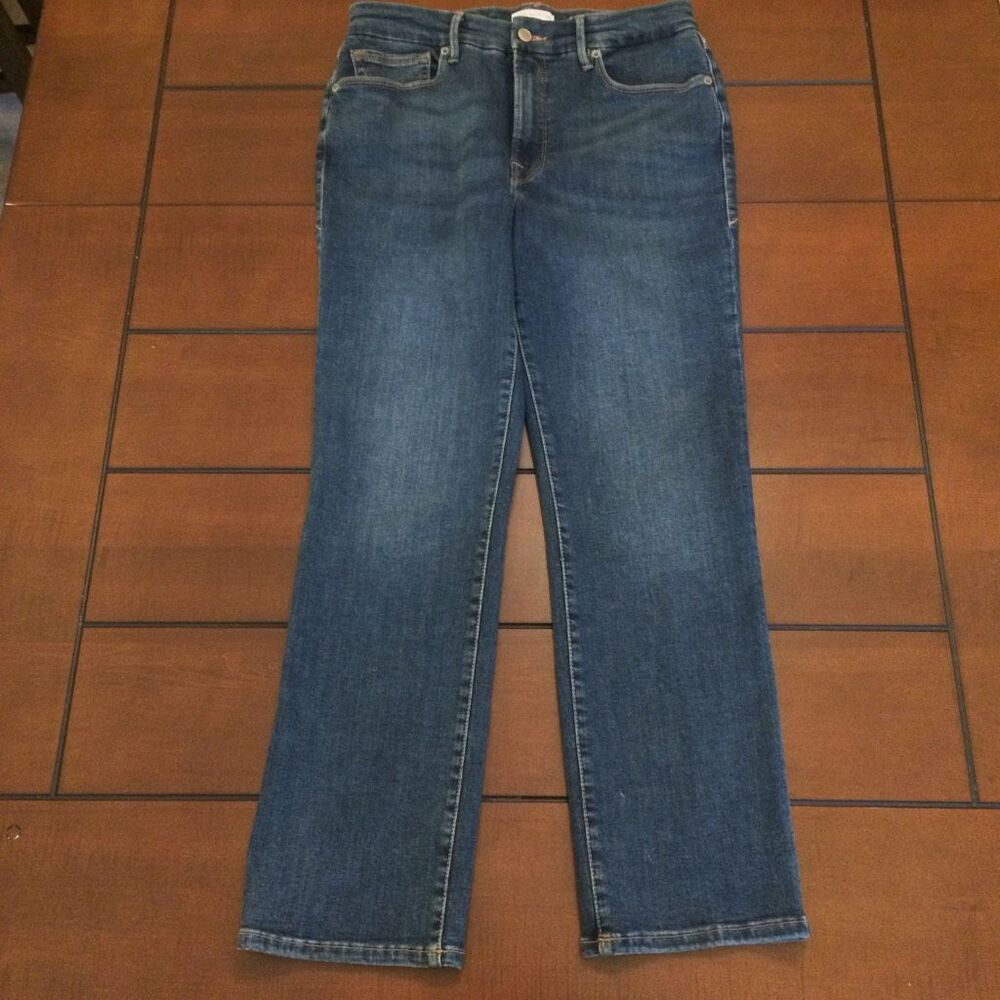 Good American good legs straight Jean 10/30